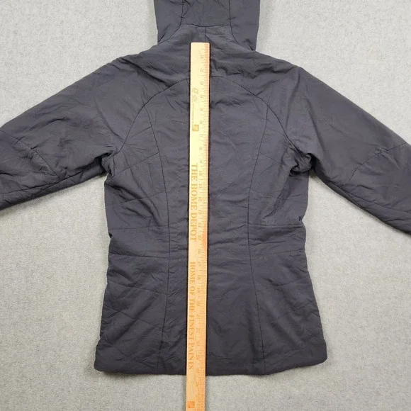 Patagonia Jacket Womens XS Extra Small Nano Air Hoody Black Puffer Hooded - Picture 11 of 16